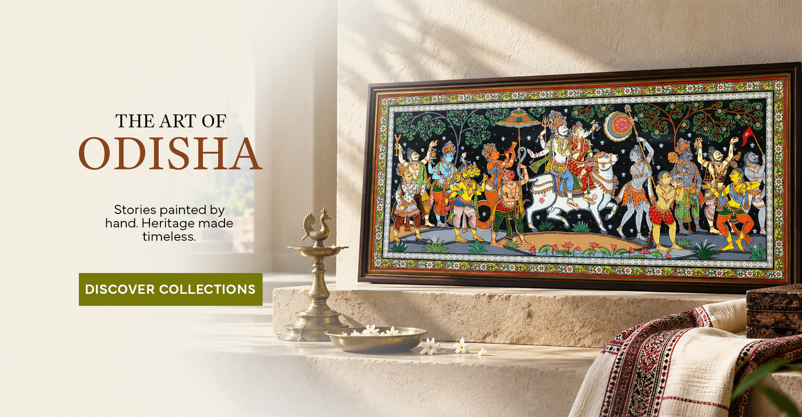 Shiva and Parbati